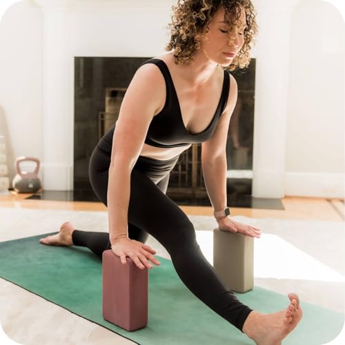 WeGym Yoga Mat, 4mm Cushioned Exercise Mat for Yoga, Pilates, Home Workouts - Anti Slip Polyurethane Suede Yoga Mat with Carrying Strap - color: Desert Tan, style: Polyurethane