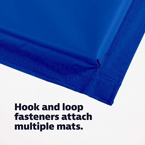 We Sell Mats 5 x 10 Foot Gymnastics Tumbling Mat - color: Blue