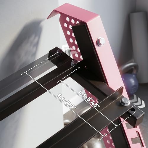 RitFit Rubber Hex Dumbbell Set with 3-Tier Dumbbell Rack,350-780LB Hand Weight Set with Anti-Slip Grip,1000LB Capacity Heavy Duty Steel Weight Storage Rack for Home Gym - color: Pink