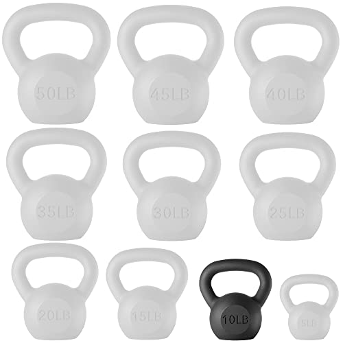 Philosophy Gym Cast Iron Kettlebell Weights - style: 10 lbs