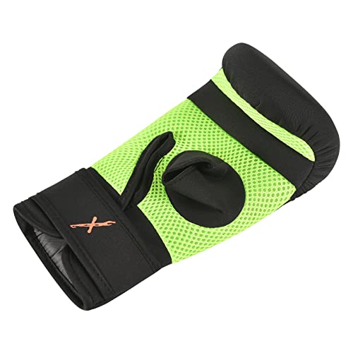 MaxxMMA Neoprene Washable Heavy Bag Gloves - Boxing Punching Training - color: Neon Yellow, size: Small-Medium