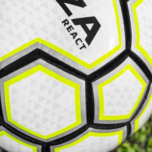 FORZA Pro GK React Soccer Balls [Irregular Bounce] | Premium Size 4 & 5 Soccer Balls to Improve Goalkeeper Reflexes & Player Reactions - size: 5, style: Pack of 1