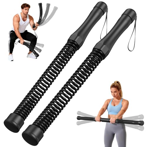 Relife Ropeless Battle Ropes, 2 in 1 Weighted Cordless Battle Ropes for Home Gym - Portable Home Gym Equipment for HIIT, Strength Building, Low-Impact Cardio for Men & Women - color: Black