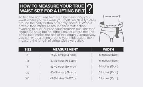 Hybrid Weight Lifting Belt – Heavy Duty Prong Support, Neoprene Interior, Tapered Powerlifting Design – Back Support for Squats, Deadlifts, & Strength Training – Stylish & Rigid Gym Belt for Men & Women - size: Large