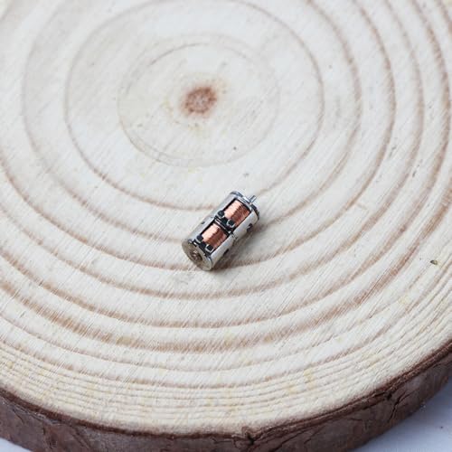 Acxico 10Pcs DC 5V 2-Phase 4-Wire Micro Mini Ultra-Tiny 4 mm Precision Stepper Motor DIY