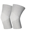 Bamboo Knee Sleeve for Knee Pain - One Pair Compression Bamboo Knee Sleeves for Women Knee Pain Knee Sleeves Plus Size (Gray, Medium) - size: Medium