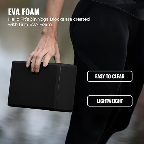 20 Pack 3" Yoga Block, EVA Foam Yoga Brick, 3"x6"x9"