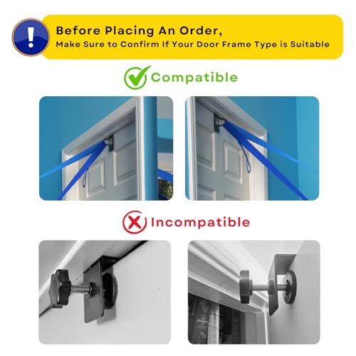 Anchor Gym Door Anchor for Exercise Bands - Resistance Door Anchor for Body Weight Straps, Resistance Band Door Anchor for Strength Training, Yoga, Home Gym, Physical Therapy - style: Pack of 1