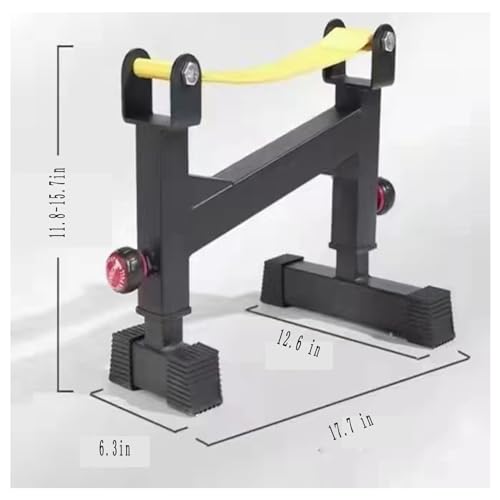 Quiet Deadlift Barbell Elevation Stand:2 Stand,Height Adjustable