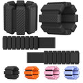 Wrist & Ankle Weights for Women, Wearable Strong Arm & Leg Weights Set of 2(1Lbs Each), Adjustable Ankle Weights for Walking, Yoga, Dance, Barre,Gym,Exercise,Pilates,Walking Running - color: Black