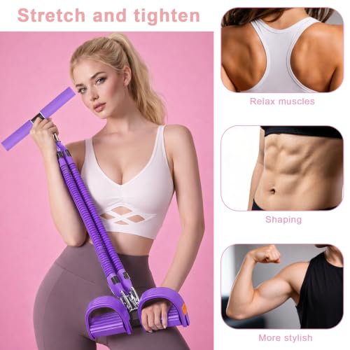 Adjustable Detachable Multifunction Pedal Resistance Band