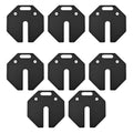 Adjustable Dumbbell Weight Plates, Each 5lb Durable Versatile - size: 40 LBS