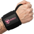 Wrist Wraps for Weightlifting (USPA & IPL Approved) - 18” Premium Quality Wrist Straps for Weightlifting - Weight Lifting Wrist Wraps with Thumb Loop - Best Gym Wrist Wraps for Lifting Weights, Curls & Dips - Lifting Wrist Wraps for Bench, Powerlifting &