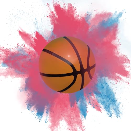 POPUPARTY Gender Reveal Ball with Pink & Blue Powder, for Baby Boy or Girl Gender Reveal, Party Supplies - size: Medium