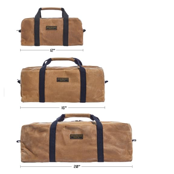 Readywares 20" Utility Bag | Waxed Canvas Large Heavy Duty Tool Bag