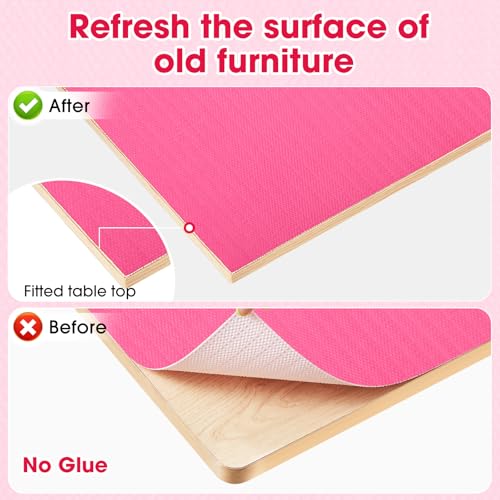 Drawer and Shelf Liner, Non-Slip Kitchen Cabinet Liners Non-Adhesive Thick Strong Grip Waterproof Washable Mats Protect Dresser Shelves Cupboard Bathroom Cabinets, Fuchsia, 12 in X 10 FT - color: Fuchsia, size: 11.8"W x 118"L