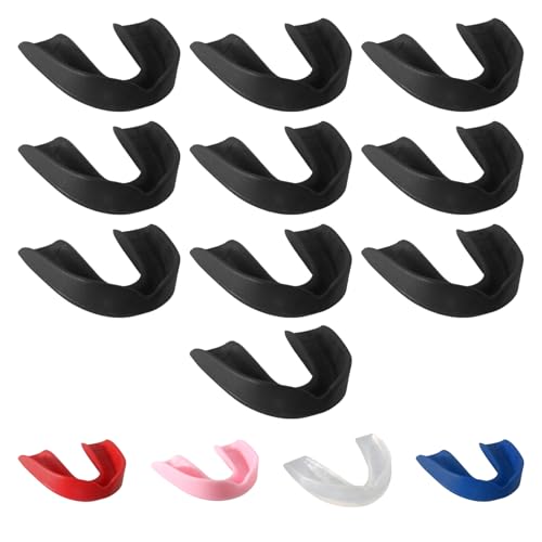 Ringside Boxing MMA Mouth Guard (10 Pack), One size, Black - color: Black, size: 10 Pack