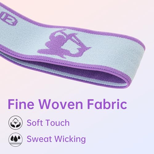 12 Loops Stretch Bands for Exercise for Home Workout | Multi-Loop Yoga Stretching Flex Strap for Physical Therapy, Pilates, Dance & Gymnastics Exercise