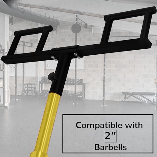 Fitvids Upgraded Adjustable Jammer Arms, Lever Arms, Monolift Attachments Rated 600 LB Per Arm, Fits Racks at All Post Sizes and Hole Sizes, Pair - style: B-shape