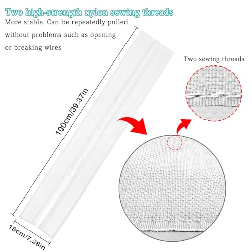 GLANT 3ft/6ft Air Mat Tumble Track Connector Tape for Inflatable Tumbling Gymnastic/Yoga/Camping White（NEW） (40) - color: White
