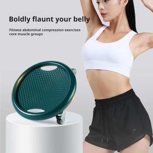 Ab Roller Wheel,Ab Exercise Equipment with Knee Pads,Women's Multifunctional Abdominal Wheel Board,360° Rotating for Core Exercise,Abdominal Strength Training for Full Body Fat Burning Home Gym (A)
