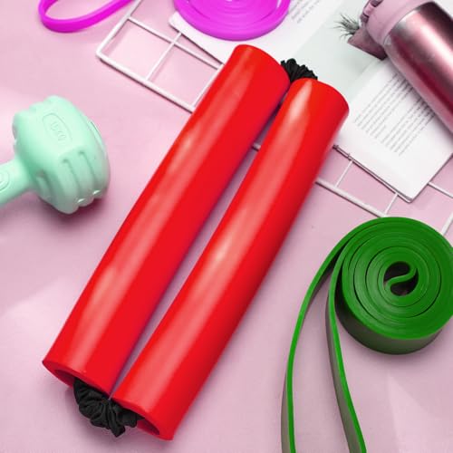 Hiboom Hip Core System, Loop Resistance Bands for Workout, Glute Workout Bands to Stretch and Strengthen Legs, Butt, Hips, Thighs and Glutes, Elastic Exercise Equipment for Women, Men - color: Red