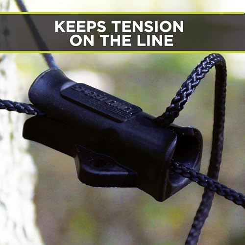 SlotLock All-Purpose Rope Cinch, Multipurpose Rope Locking Device for Clotheslines, Cargo Management and More, 5-Pack