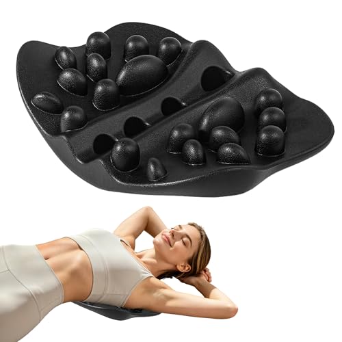 Trigger Point Back Massager, 22 Node Shoulder Blade Release Tool | 22 pressure nodes, curved ergonomic design, adjustable bodyweight pressure, for neck shoulders upper back hips and legs