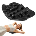 Trigger Point Back Massager, 22 Node Shoulder Blade Release Tool | 22 pressure nodes, curved ergonomic design, adjustable bodyweight pressure, for neck shoulders upper back hips and legs