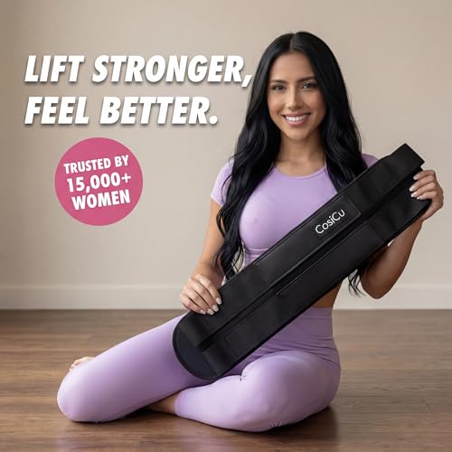 Hip Thrust Belt – 13mm Slip-Resistant Padding Dual Strap Booty Belt for Dumbbells and Kettlebells – Adjustable Weightlifting Pad for Glutes & Squats, Home Gym up to 400 LBS