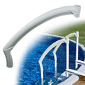 G-PLUS Pearl Handrail Pool Ladder Step | Compatible with Above Ground BiltMor Swimming - size: Beige(long)