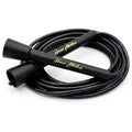 HONOR ATHLETICS Speed Rope, Skipping Rope - Best for Double Under, Boxing, MMA, Cardio Fitness Training Condition - Jump Rope - color: Black
