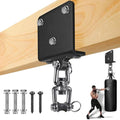 BeneLabel Heavy Bag Hanger for Punching Bag Beam Mount Hardware 360° Rotation Boxing Bag Ceiling Mount I-Beam Hanger for Hanging Heavy Punching Bags Wall Hangers - color: 360° Open-end clasps