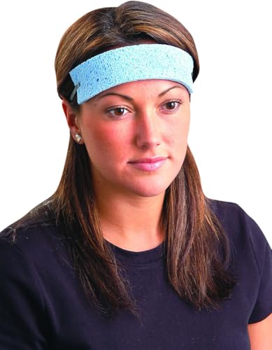 Occunomix Traditional Absorbent Cellulose Sweatbands, Cooling Sponge for Hard Hats, Motorcycle Riding, Construction, Running, Disposable - size: 25 Pack