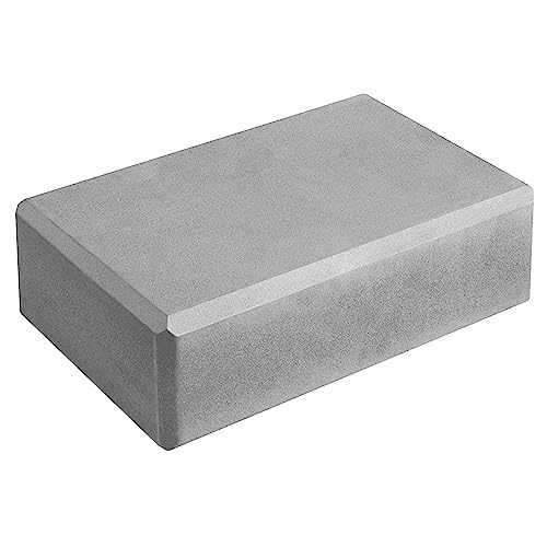 3 in Foam Bulk Yoga Blocks, 10 Pack - color: Cool Gray