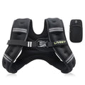 Weighted Vest, Weighted Vest for Women Men, 5lb/10lb/15lb/20lb/25lb/30lb SGS Certified Weight Vest with Pocket Reflective Strips Adjustable Buckle Straps for Walking Running Strength Training Cardio Workout - size: 10lbs