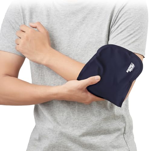 Rapid Relief Ice Pack Large 8 x 12 Hot or Cold Compress Flexible When Frozen Ice Pack for Back, Knee, Shoulder and Muscle Pain, Reusable Hot or Cold Therapy - size: Large (Pack of 1)