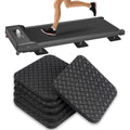 6 Pcs Walking Pad Mat, Treadmill Mat Pads, 4" x 4" x 0.2" Double-Sided Non-Slip Exercise Equipment Mat, High Density Silicone Anti Vibration Pad for Protect Floors, Noise Reduction - size: 4"x4"x0.2" (6PCS)