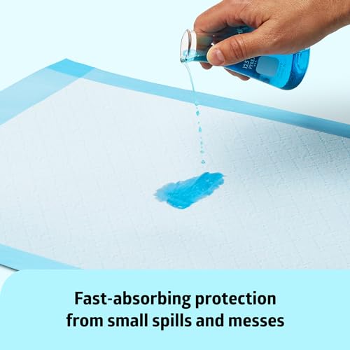 Medline Light Absorbency Underpad, 23" x 36", 50 Count, Disposable Bed, Furniture & Surface Protection, For Kids, Adults, Elderly, Puppy Pad, Changing Pad, Incontinence Pee Pad, Chucks - size: 23" x 36" (50 count)