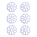 Kenney KN61549 Vinyl Bath Treads with Suction Cups for Use Inside the Bathroom Shower, 5" L x 5" W, Clear - size: 5" (Round)