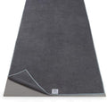 Gaiam Yoga Mat Towel Microfiber Mat-Sized Yoga Towel for Hot Yoga - color: Folkstone Grey, size: 24"W x 68"L (Pack of 12)