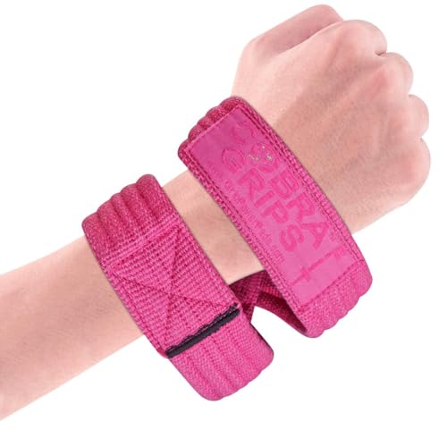 Deadlift Straps Figure 8 Loop Lifting Straps The #1 Choice for Power Lifters weightlifters workout Enthusiasts - color: Pink, size: 80 cm 8.0"+ And Up Wrist Circumference