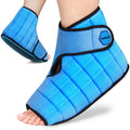 Comfpack Ankle Foot Ice Pack Wrap for Plantar Fasciitis Relief with 2 Hours Long Lasting Cold, Reusable Ice Boot for Injuries, Sprained Ankle, Swelling, Achilles Tendonitis, Surgery ﻿ - style: Foot Ice Pack Wrap