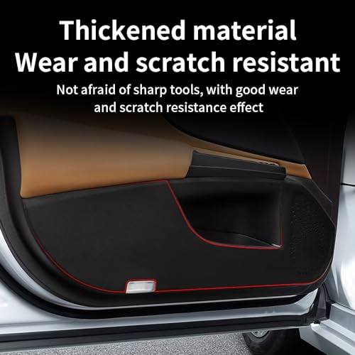Car Door Anti Kick Pad for Lexus ES 350 300h 250 Accessories 2019 2020 2021 2022 2023 2024 2025 Protector Mat Dirty Collision Stickers Interior