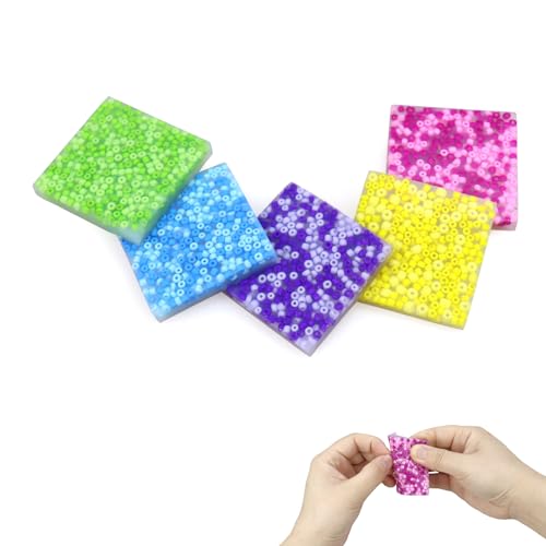 5 Pack Silicone Sensory Fidget Pads for Adults - Stress & Anxiety Relief, Focus Aid for Office Desk, ADHD & OCD Management Tools
