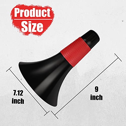 12 Pcs Sports Training Cones 9 Inch Agility Plastic Skating Marker Cones with Carry Bag for Kids Football Basketball Practice - color: Red