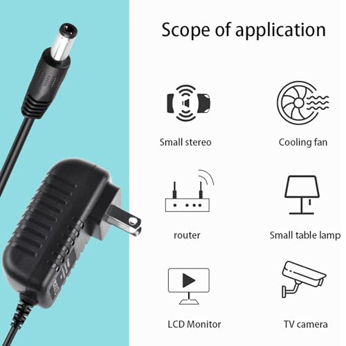 AC Adapter Charger Compatible with TB12 VPLI-RED-02A Vibrating Pliability Massage Foam Roller