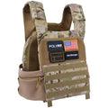 Polyfit Fortify Weighted Vest - Workout Vest for Men & Women - color: Camo