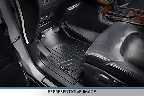 SMARTLINER Floor Mats 2 Row Liner Set for 2009-2011 Dodge Ram 1500 - color: Dodge Ram 1500 2009 - 2011