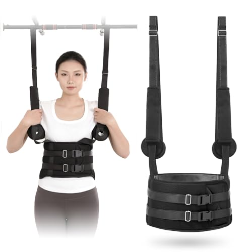 Back Stretcher, Lumbar Traction Device, Spinal decompression device for pain relief，Spinal decompression back stretcher for conditions such as herniated discs, sciatica, and spinal misalignment